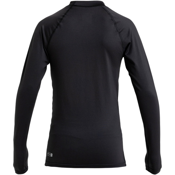 2026 Quiksilver Junior Everyday UPF50 Long Sleeve Rash Vest AQBWR03065 - Black